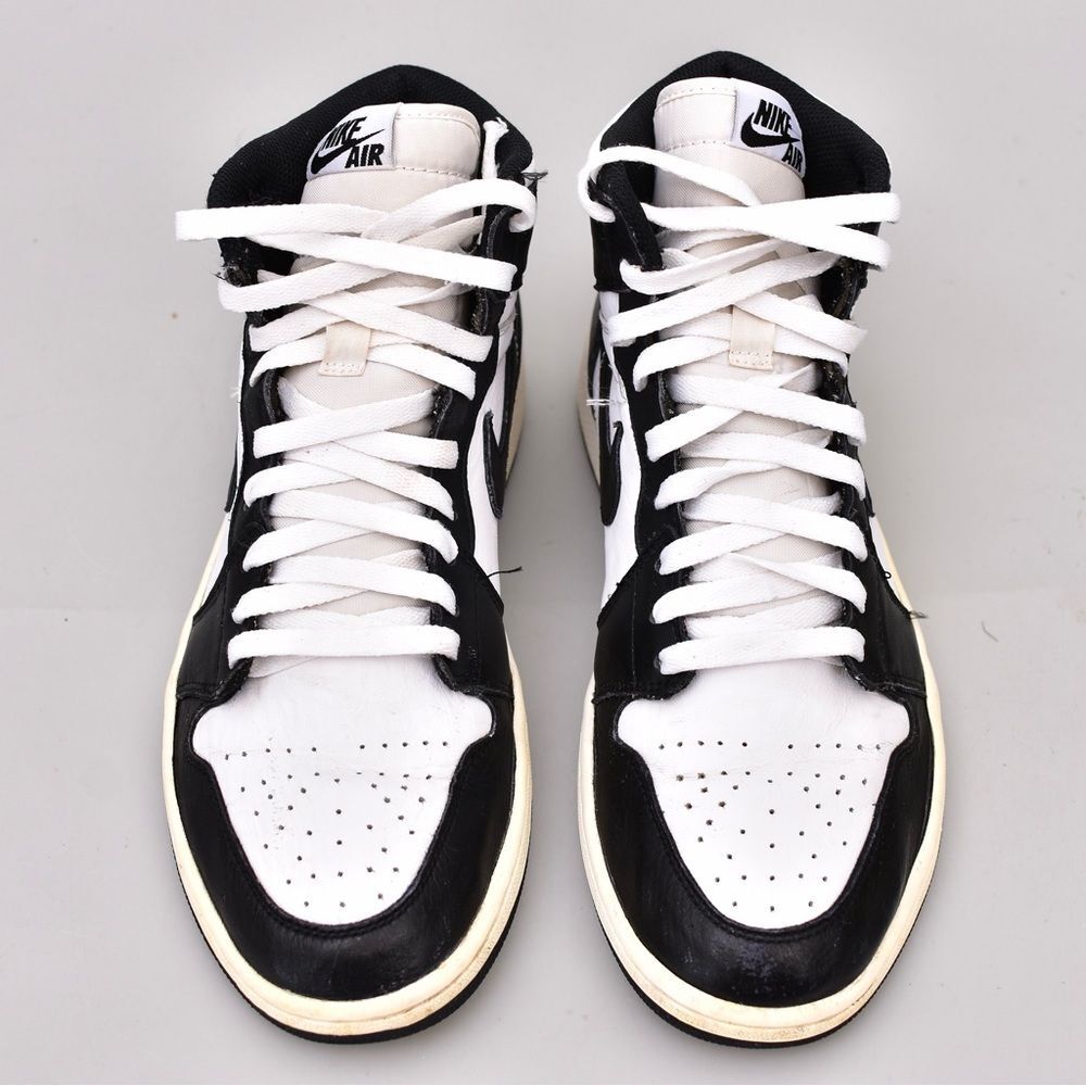 nike air jordan 1 retro high og panda men’s size 11 black/white 555088-010 - Picture 4 of 7